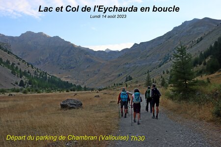 Col et Lac de l'Eychauda, Lac et Col de L’Eychauda 001