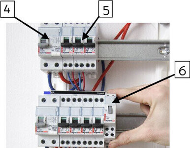 Quizz electricité, tableau