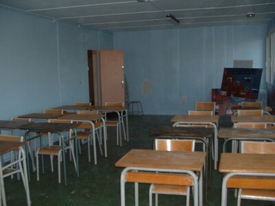 B5 61RA Février 2006, travaux au nouveau bâtiment, DSCF0044
