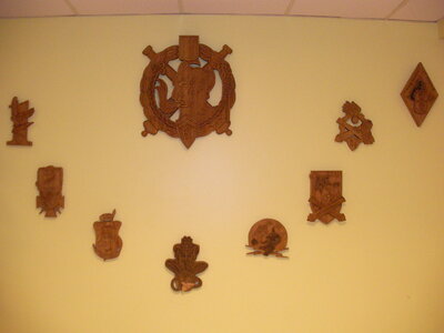 B5 61RA divers 17-18-19 novembre 2006, OS; Nettoyage armement, ordinaire..., insigne1
