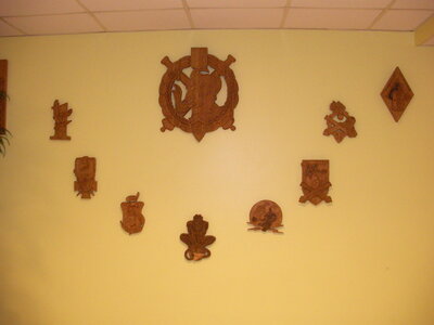 B5 61RA divers 17-18-19 novembre 2006, OS; Nettoyage armement, ordinaire..., insigne