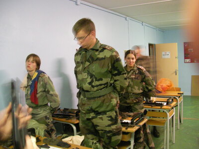 B5 61RA divers 17-18-19 novembre 2006, OS; Nettoyage armement, ordinaire..., SANY0032