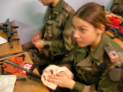 B5 61RA divers 17-18-19 novembre 2006, OS; Nettoyage armement, ordinaire..., SANY0014
