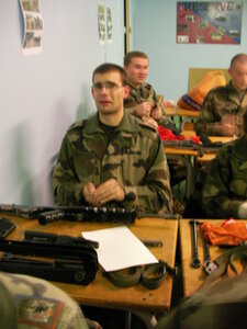 B5 61RA divers 17-18-19 novembre 2006, OS; Nettoyage armement, ordinaire..., SANY0011
