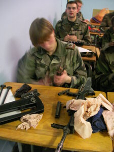 B5 61RA divers 17-18-19 novembre 2006, OS; Nettoyage armement, ordinaire..., SANY0010
