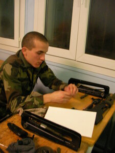 B5 61RA divers 17-18-19 novembre 2006, OS; Nettoyage armement, ordinaire..., SANY0004