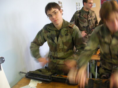 B5 61RA divers 17-18-19 novembre 2006, OS; Nettoyage armement, ordinaire..., SANY0007