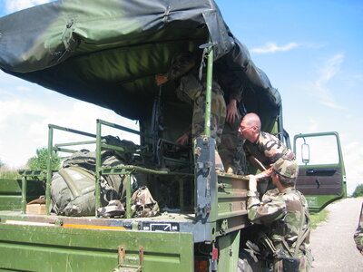B5 61RA Aout 2004, combat 145