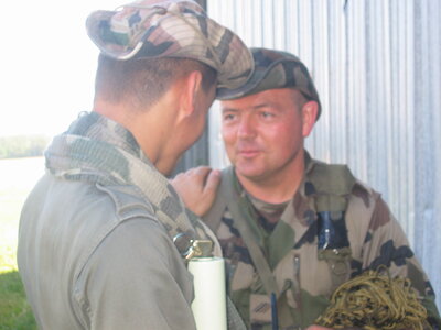 B5 61RA Aout 2004, combat 125
