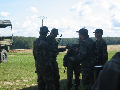 B5 61RA Aout 2004, combat 124