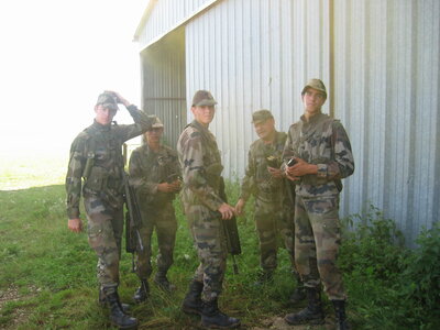 B5 61RA Aout 2004, combat 104