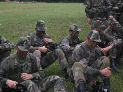 B5 61RA Aout 2004, combat 038