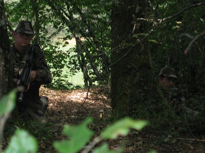 B5 61RA Aout 2004, combat 011