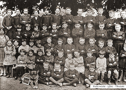 Photos Anciennes, idm12689_fic8288_ecole-mixte-1931__taussac