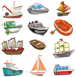 Elément EAU, Eau - Planche bateaux