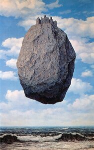 Elément TERRE, Terre Magritte - Le château dans les pyrénées