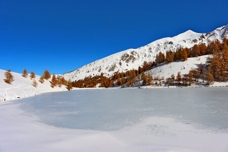 Lac de Ste Marguerite en raquettes, Lac de Ste Marguerite 035  17 
