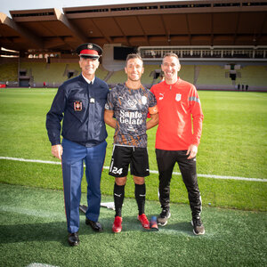 Football Carabiniers contre Equipe de France Militaire 21 novembre 2023, Equipe de France 21nov23  8 sur 153 