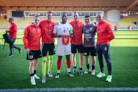 Football Carabiniers contre Equipe de France Militaire 21 novembre 2023, Equipe de France 21nov23  9 sur 9 