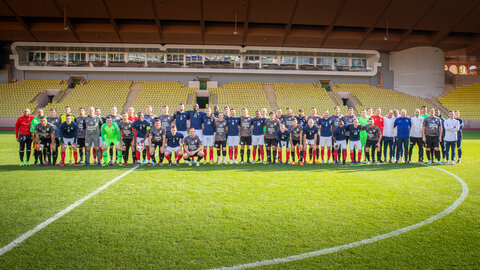 Football Carabiniers contre Equipe de France Militaire 21 novembre 2023, Equipe de France 21nov23  14 sur 153 