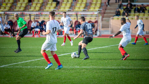 Football Carabiniers contre Equipe de France Militaire 21 novembre 2023, Equipe de France 21nov23  48 sur 153 
