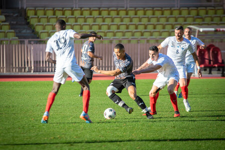 Football Carabiniers contre Equipe de France Militaire 21 novembre 2023, Equipe de France 21nov23  113 sur 153 