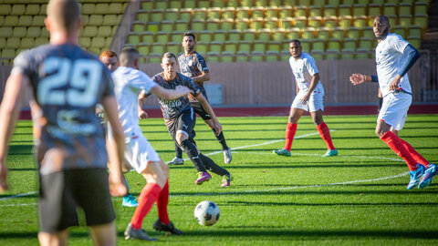 Football Carabiniers contre Equipe de France Militaire 21 novembre 2023, Equipe de France 21nov23  122 sur 153 