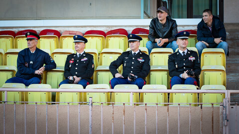 Football Carabiniers contre Equipe de France Militaire 21 novembre 2023, Equipe de France 21nov23  146 sur 153 