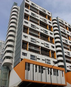 Photographies du poème Hôtel Hilton de Raymond Queneau, 024 - Immeuble_rue Emeriau