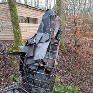 042 Faut l'fer-sculptures-grandes, Loup.