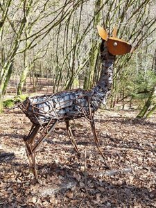 042 Faut l'fer-sculptures-grandes, Chevreuil 01.