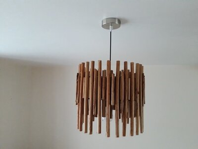 031 Faut-l'fer-luminaires-galerie, Suspension 'Anlier', dia. 35 - 40 cm