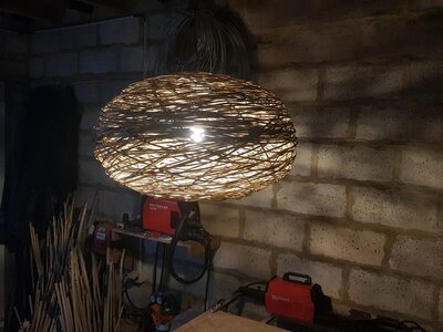 031 Faut-l'fer-luminaires-galerie, Suspension  'Cumulus' XL.