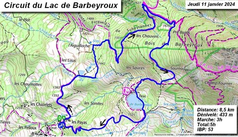 Lac de Barbeyroux en boucle, Lac de Barbeyroux en boucle 075