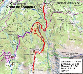 Cabane de l'Aupette, Cabane et Crête  de l’Aupette 032  47 