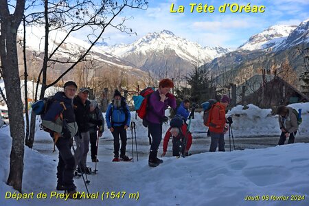 La Tête d'Oréac en raquette, La Tête d’Oréac 001