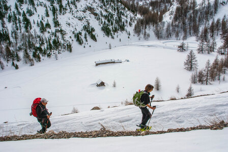 Chalets de Clapeyto au départ de Brunissard le 15 février 2024, DSC_0065