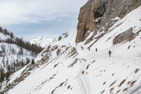 Chalets de Clapeyto au départ de Brunissard le 15 février 2024, DSC_0069
