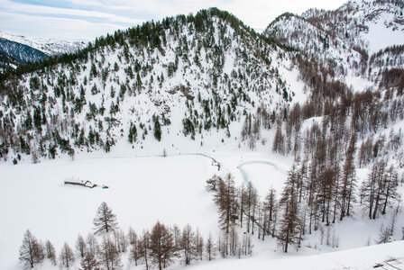 Chalets de Clapeyto au départ de Brunissard le 15 février 2024, DSC_0072