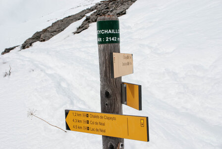 Chalets de Clapeyto au départ de Brunissard le 15 février 2024, DSC_0079