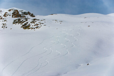 Chalets de Clapeyto au départ de Brunissard le 15 février 2024, DSC_0082