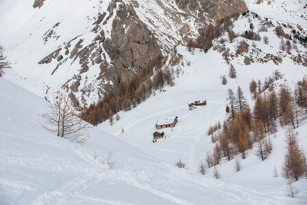 Chalets de Clapeyto au départ de Brunissard le 15 février 2024, DSC_0140