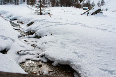 Chalets de Clapeyto au départ de Brunissard le 15 février 2024, DSC_0164