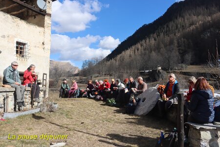 Séjour raquettes dan le Val Maira (1er jour), Séjour raquette dans le Val Maira  1er jour  005