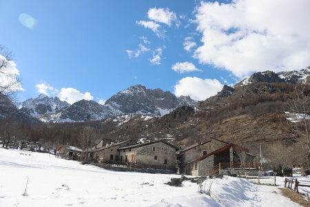 Séjour raquettes dan le Val Maira (1er jour), Séjour raquette dans le Val Maira  1er jour  013