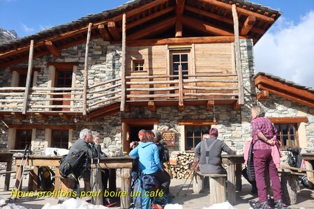 Séjour raquettes dan le Val Maira (1er jour), Séjour raquette dans le Val Maira  1er jour  023