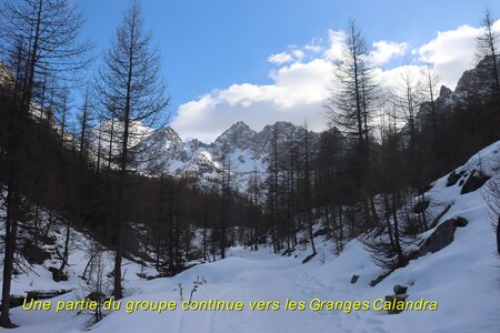 Séjour raquettes dan le Val Maira (1er jour), Séjour raquette dans le Val Maira  1er jour  024