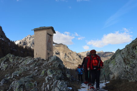 Séjour raquettes dan le Val Maira (1er jour), Séjour raquette dans le Val Maira  1er jour  026