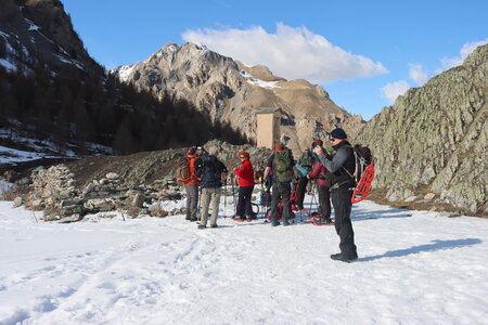 Séjour raquettes dan le Val Maira (1er jour), Séjour raquette dans le Val Maira  1er jour  029