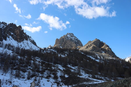 Séjour raquettes dan le Val Maira (1er jour), Séjour raquette dans le Val Maira  1er jour  030